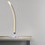 Modern Arc Design Table Lamp With LED Strip