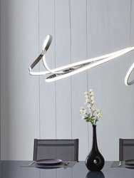 Moscow LED Chandelier - Chrome
