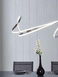 Moscow LED Chandelier - Chrome