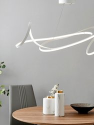 Moscow LED Chandelier - White
