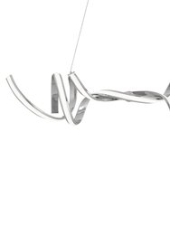 Munich LED Horizontal Chandelier - Chrome