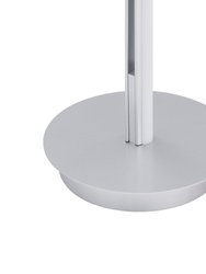 Munich LED Silver 63" Floor Lamp // Dimmable