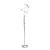 Munich LED Silver 63" Floor Lamp // Dimmable