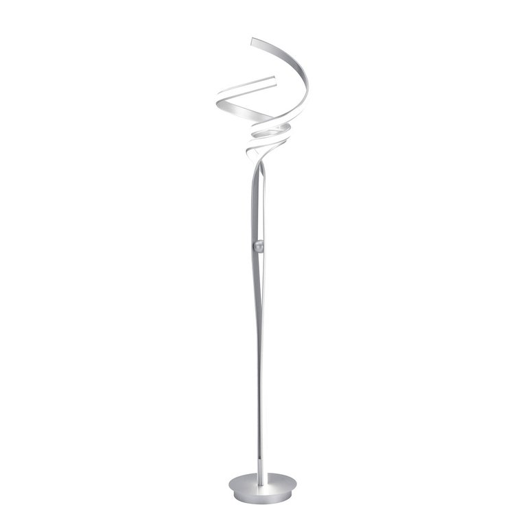 Munich LED Silver 63" Floor Lamp // Dimmable