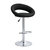 Opulent Orbit Chrome Swivel - Set Of Two Set Of Two Stools - Black