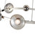 Orbis Halo Chandelier - Polish Nickel