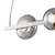 Orbis Linea Chandelier - Polish Nickel