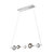 Orbis Linea Chandelier - Polish Nickel