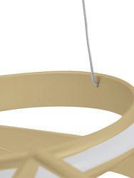 Oslo LED Adjustable Chandelier - Gold
