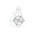 Oxford LED Adjustable Chandelier - Chrome