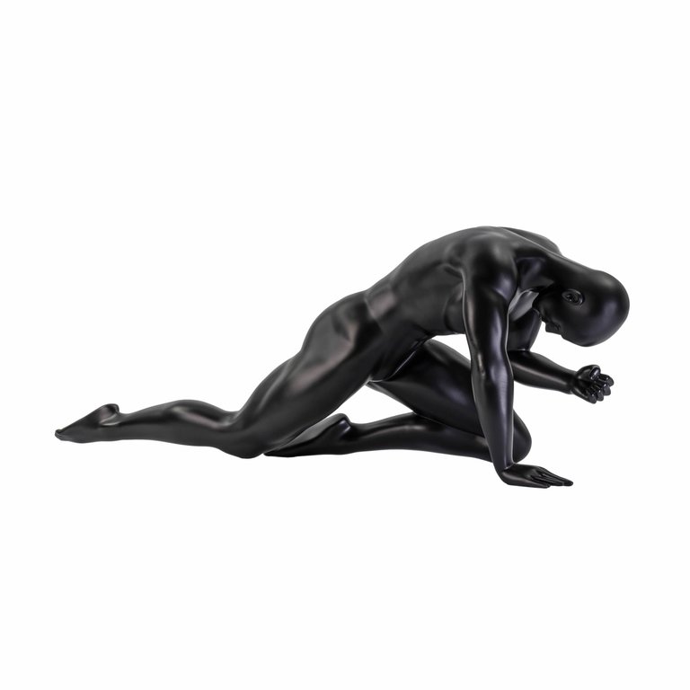 Paul Sculpture - Matte Black - Black