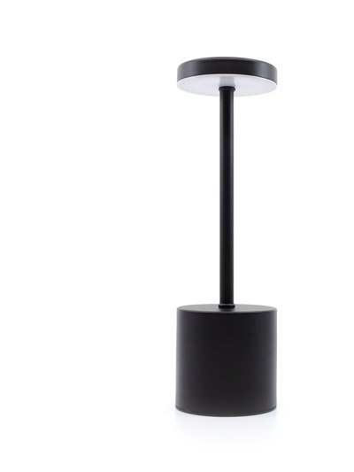 Finesse Decor Pulse Rechargeable Table Lamp - Black product