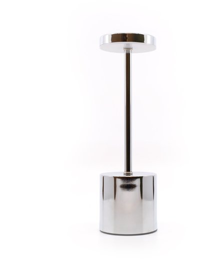 Finesse Decor Pulse Rechargeable Table Lamp - Chrome product