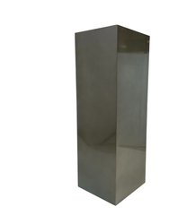Sculpture Base - Metallic Gray
