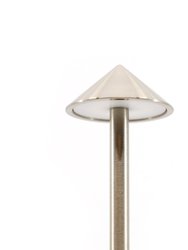 Shade Crest Rechargeable Table Lamp - Brushed Nickel