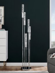 Sparkling Acrylic LED Floor Lamp - 5 Light