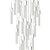 Sparkling Night Chandelier Vertical - XL 25 Light