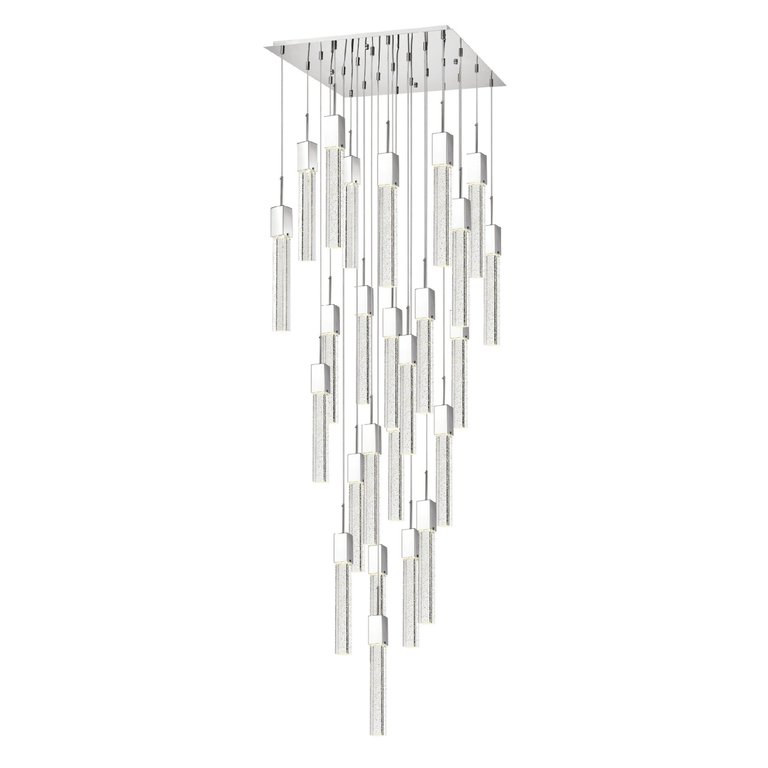 Sparkling Night Chandelier Vertical - XL 25 Light