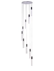 Sparkling Night Cylinder Chandelier - 9 Light