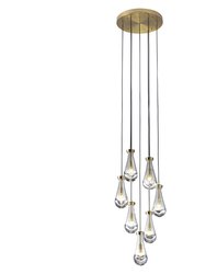 Strozzi Symphony 7 Light 18"D Chandelier