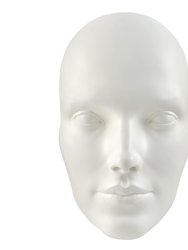 Sumerian Feminine Face - Matte White - Matte White