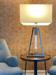 Table Lamp Night Light With Crystal tube