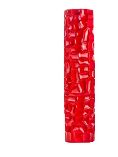 Finesse Decor Textured Honeycomb Vase 52" - Red product