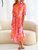 Long Alex Royal Hawaiian In Orange/Pink - Orange/Pink