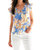 Lotus Ava Top In Blue/multi - Blue/Multi