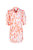 Miller Dress In Coral Print