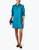 Miller Dress In Teal - Teal