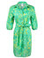 Natalie Shirt Dress In Tropical Green Citrus Meadow