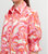 Sirena Button-Down Shirt In Pinwheel Abstract Print