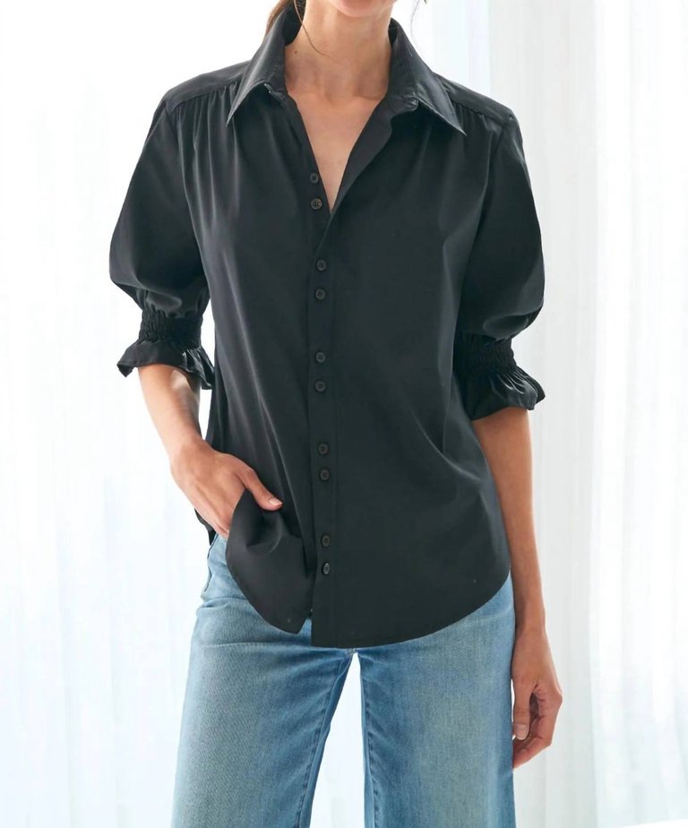 Sirena Shirt In Black - Black