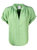 Women's Jay Crossdye Linen Top In Green Tea - Green Tea