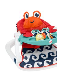 Sit-Me-Up Floor Seat With Tray - Crab