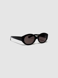 Sleek Oval Sunglasses 
