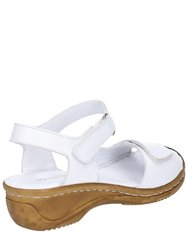Fleet & Foster Linden Touch Fastening Sandals - White