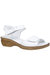 Fleet & Foster Linden Touch Fastening Sandals - White - White