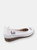 Fleet & Foster Women/Ladies Algarve Moccasin (White)