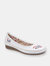 Fleet & Foster Women/Ladies Algarve Moccasin (White) - White