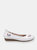 Fleet & Foster Women/Ladies Algarve Moccasin (White)