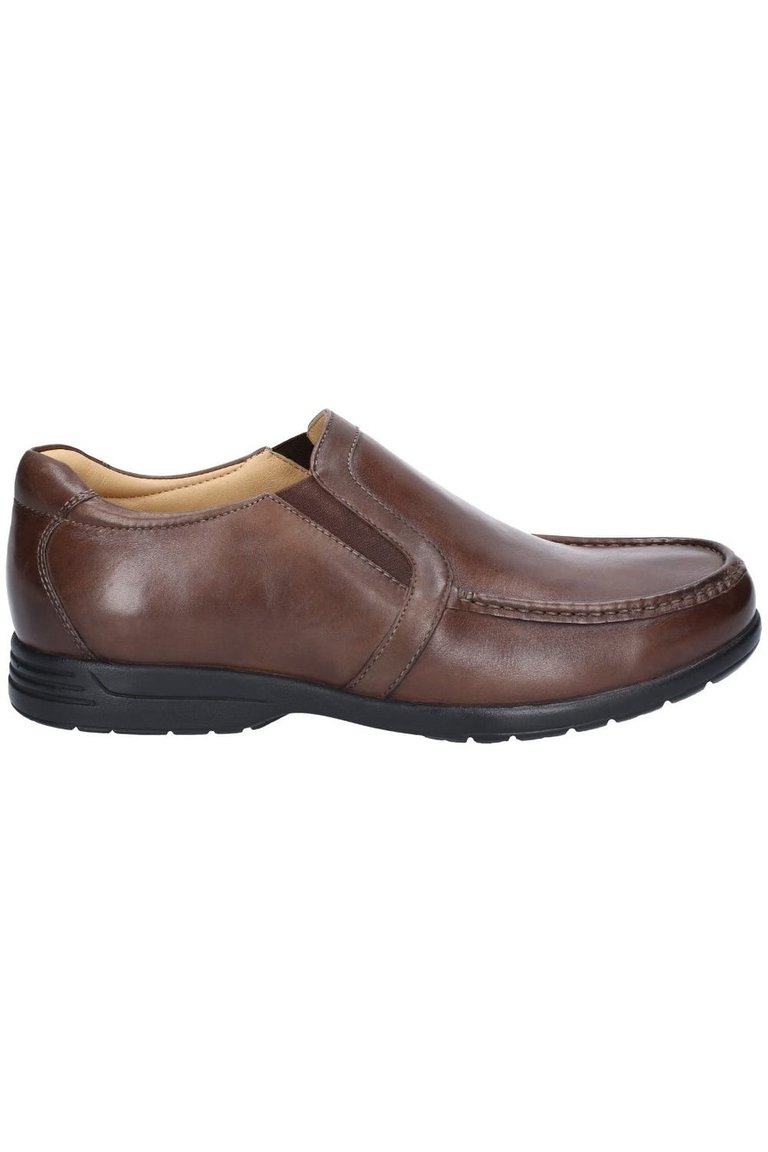 Mens Dual Fit Moccasins Shoes - Brown