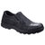 Mens Goa Leather Slip-On Shoes - Black - Black