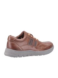 Mens Harrison Lace Up Leather Shoe (Brown)