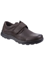 Mens Hurghada Leather Shoes - Brown - Brown
