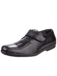 Mens Jim Touch Fastening Apron Toe Shoes