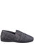 Mens Minnesota Slip On Slippers- Gray