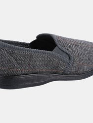 Mens Mitchell Slippers (Gray)