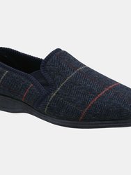 Mens Mitchell Slippers - Navy